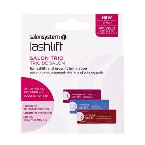 Salon System Lashlift Lash & Brow Lamination Trio Pack